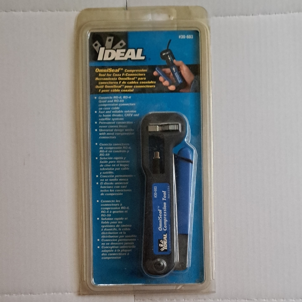 Omniseal Pro 30-603 Connector Compression Tool Brand: IDEAL